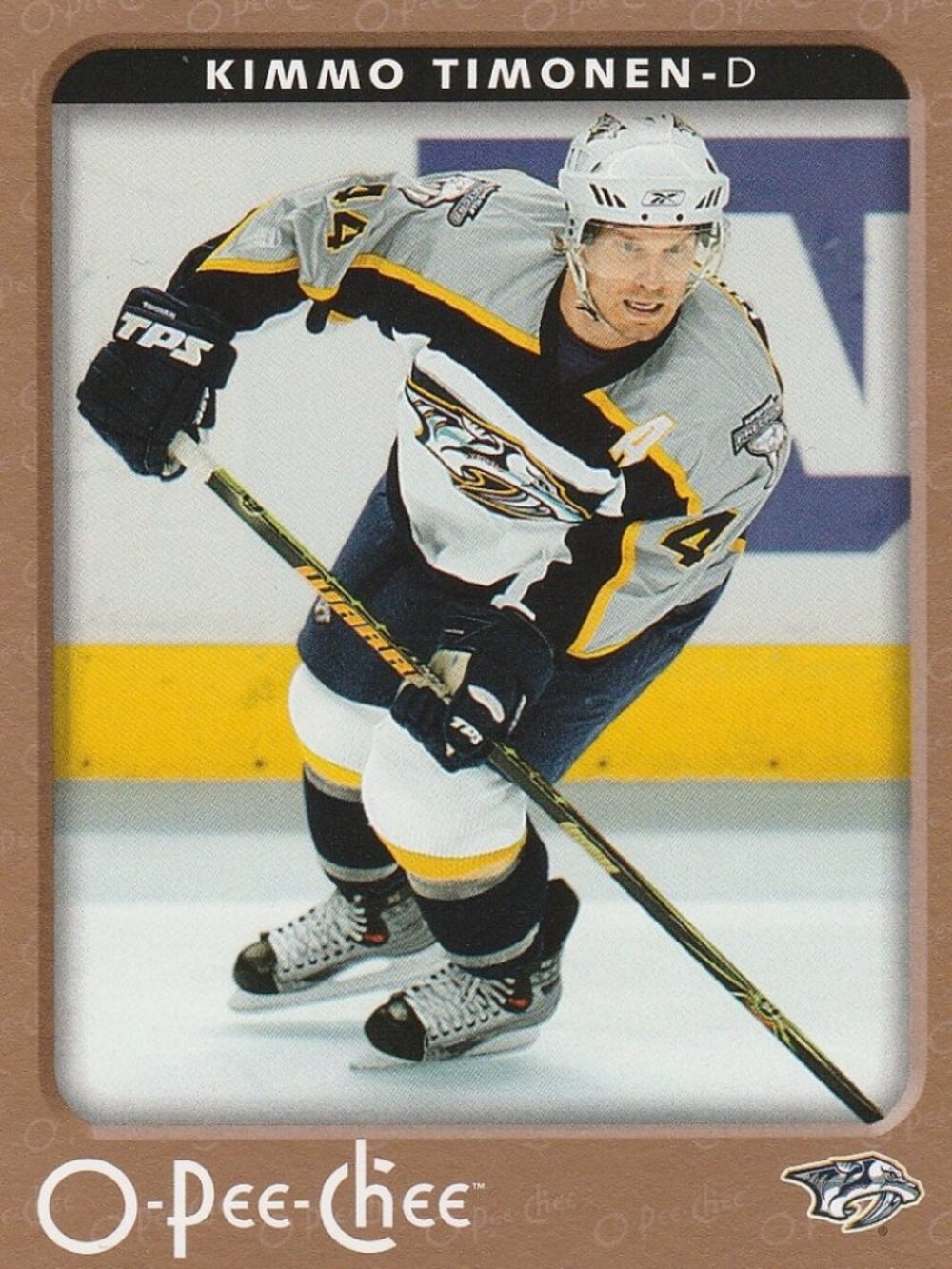 Kimmo Timonen - 2006/2007 O Pee Chee Hockey Card